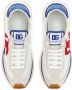Dolce & Gabbana Rode Logo Sneakers Mesh Suède Design Multicolor Dames - Thumbnail 4