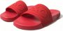 Dolce & Gabbana Rode rubberen instappers Red Heren - Thumbnail 6