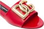 Dolce & Gabbana Rode Sandalen Felrood Stijlvol - Thumbnail 2