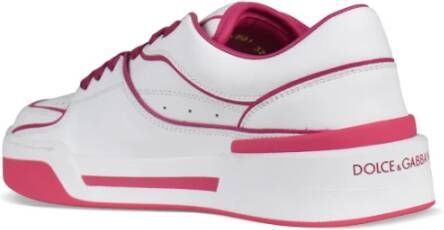 Dolce & Gabbana Roma Lage Sneakers Roze Dames