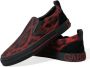 Dolce & Gabbana Rood Zwart Luipaard Loafers Sneakers Schoenen Multicolor - Thumbnail 22