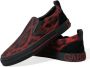 Dolce & Gabbana Rood Zwart Luipaard Loafers Sneakers Schoenen Multicolor Heren - Thumbnail 29