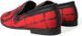 Dolce & Gabbana Rood Zwart Luipaard Loafers Sneakers Schoenen Multicolor Heren - Thumbnail 36