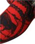 Dolce & Gabbana Rood Zwart Luipaard Loafers Sneakers Schoenen Multicolor Heren - Thumbnail 40