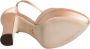 Dolce & Gabbana Roze Blokhakken Enkelband Sandalen - Thumbnail 2