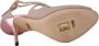 Dolce & Gabbana Roze Glitter Peep Toe High Heels Sandalen Pink Dames - Thumbnail 7