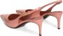 Dolce & Gabbana Stilet slingback pumps in kalfsleer Pink Dames - Thumbnail 6
