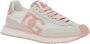 Dolce&Gabbana Sneakers Low Air Fastening Dg Logo On The Side in poeder roze - Thumbnail 3