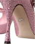 Dolce & Gabbana Roze Kristal Hakken Pumps Schoenen Pink Dames - Thumbnail 7