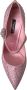 Dolce & Gabbana Kristalversierde Satijnen Pumps Pink Dames - Thumbnail 30