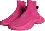 Dolce & Gabbana Roze Logo Print Hoge Sneakers Pink Heren - Thumbnail 11