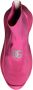 Dolce & Gabbana Roze Logo Print Hoge Sneakers Pink Heren - Thumbnail 8
