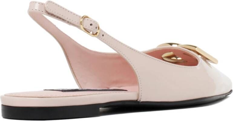 Dolce & Gabbana Roze Lollo Slingback met Hak Pink Dames