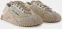 Dolce&Gabbana Sneakers Mixed-Materials N21 Slip-On Sneakers in beige - Thumbnail 10