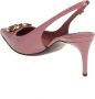 Dolce & Gabbana Roze Patent Leren Slingback Pumps Pink Dames - Thumbnail 4