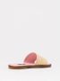 Dolce & Gabbana Roze Raffia Slippers met Leren Zool - Thumbnail 2