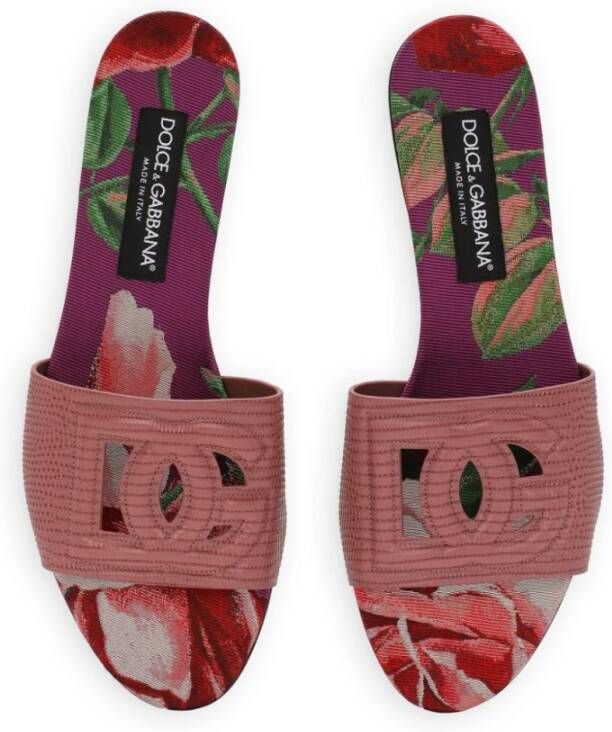 Dolce & Gabbana Roze Sandalen Pink Dames