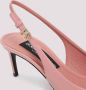 Dolce & Gabbana Stilet slingback pumps in kalfsleer Pink Dames - Thumbnail 14