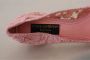 Dolce & Gabbana Roze Taormina Kant Kristal Pumps Pink Dames - Thumbnail 7