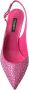 Dolce & Gabbana Roze Kristal Slingback Hakken Sandalen Pink Dames - Thumbnail 8