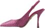 Dolce & Gabbana Roze Kristal Slingback Hakken Sandalen Pink Dames - Thumbnail 11