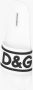 Dolce & Gabbana Logo Slippers van Rubber met Ingelegd D&G Logo White Heren - Thumbnail 5