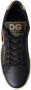 Dolce & Gabbana Sacred Heart Lace-Up Sneakers Zwart Goud Black Dames - Thumbnail 8
