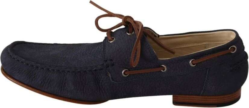 Dolce & Gabbana Sailor Shoes Blue Heren