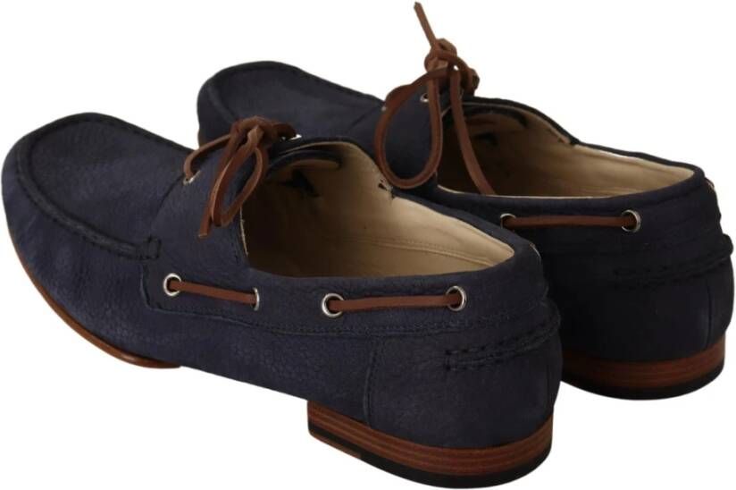 Dolce & Gabbana Sailor Shoes Blue Heren