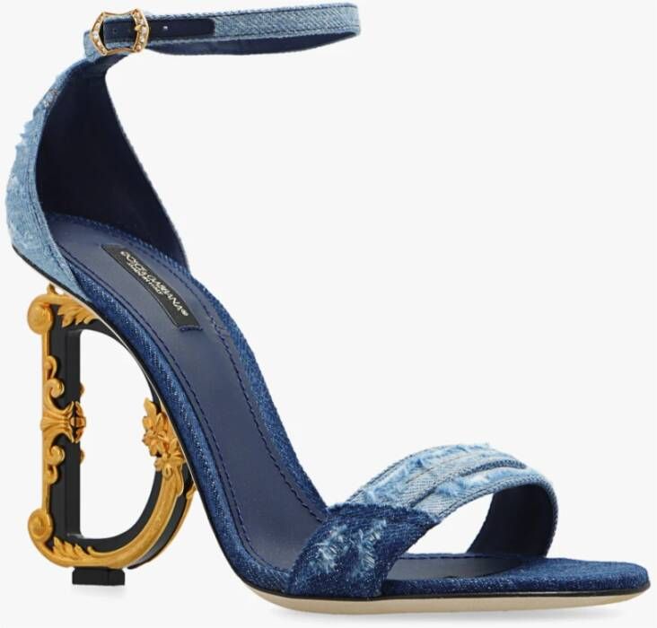 Dolce & Gabbana Sandalen met hak Blue Dames