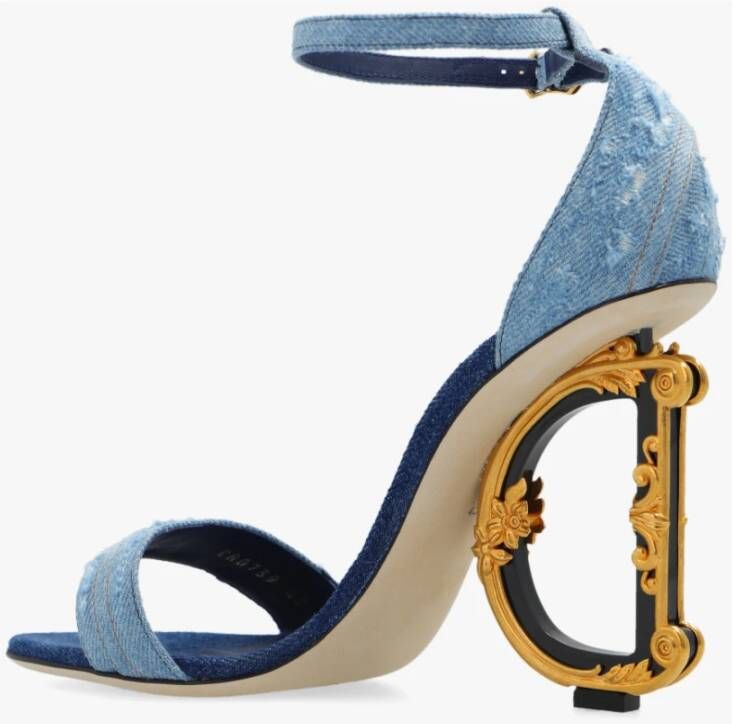 Dolce & Gabbana Sandalen met hak Blue Dames