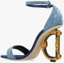 Dolce & Gabbana Sandalen met hak Blue Dames - Thumbnail 5