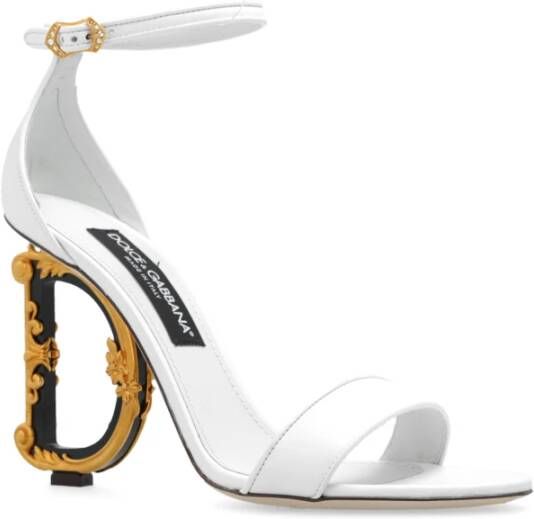 Dolce & Gabbana Sandalen met hak Wit Dames