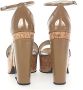 Dolce & Gabbana Stijlvolle hoge hak sandalen Beige Dames - Thumbnail 5