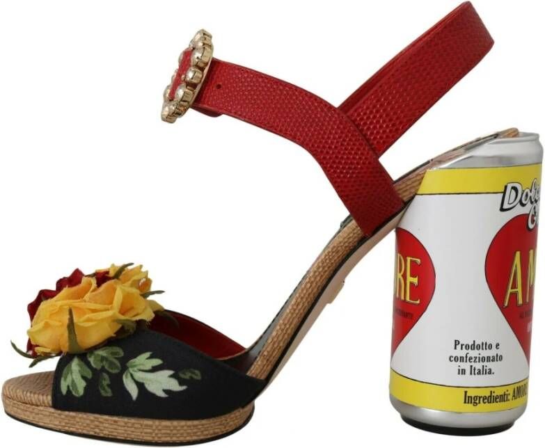 Dolce & Gabbana Sandalen met hoge hakken Rood Dames