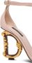 Dolce & Gabbana Hoge hakken leren sandalen Pink Dames - Thumbnail 4