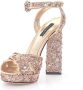 Dolce & Gabbana Stijlvolle hoge hak sandalen Pink Dames - Thumbnail 2