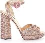 Dolce & Gabbana Stijlvolle hoge hak sandalen Pink Dames - Thumbnail 4