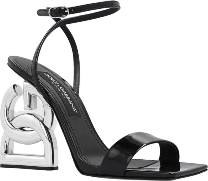 Dolce & Gabbana Sandalen met hoge hakken Zwart Dames