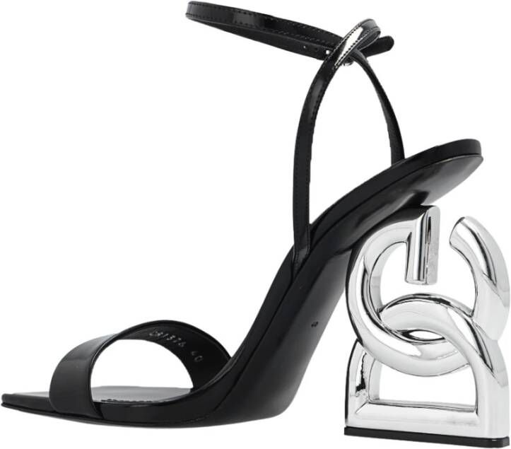 Dolce & Gabbana Sandalen met hoge hakken Zwart Dames