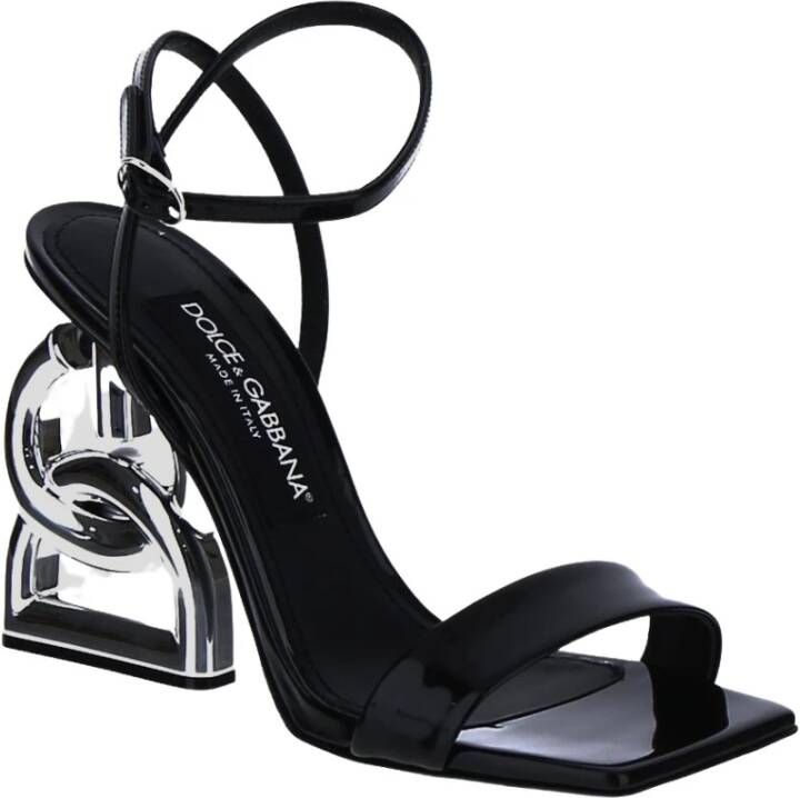 Dolce & Gabbana Sandalen met hoge hakken Zwart Dames