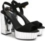 Dolce & Gabbana Sandalen met hoge hakken Zwart Dames - Thumbnail 2
