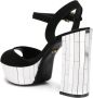 Dolce & Gabbana Sandalen met hoge hakken Zwart Dames - Thumbnail 3