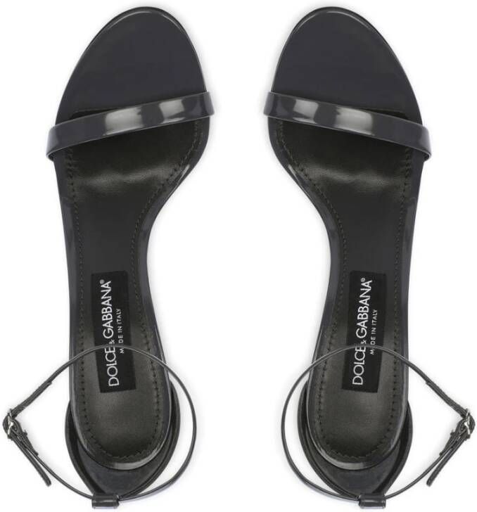 Dolce & Gabbana Sandalen met hoge hakken Zwart Dames