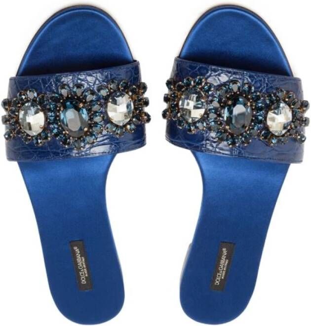 Dolce & Gabbana Sandalen met Kristallen