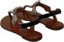 Dolce & Gabbana Sandalen met kristallen versiering Brown Dames - Thumbnail 4