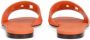 Dolce & Gabbana DG Millennials leren slippers Oranje - Thumbnail 13