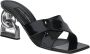 Dolce&Gabbana Pumps & high heels Polished Calfskin Mules With Heel in zwart - Thumbnail 3