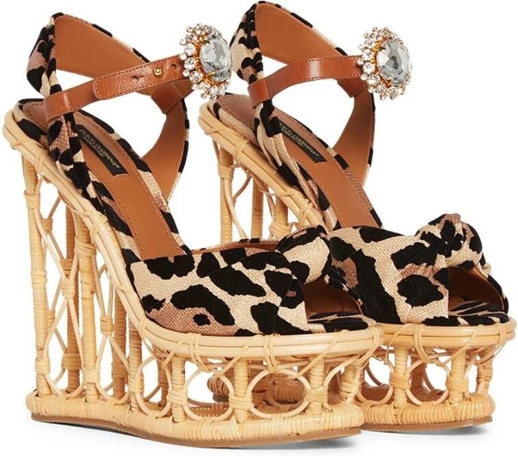 Dolce & Gabbana Sandals Beige Dames