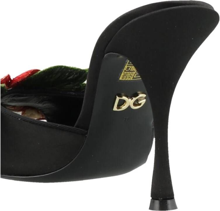 Dolce & Gabbana Sandals Black Dames